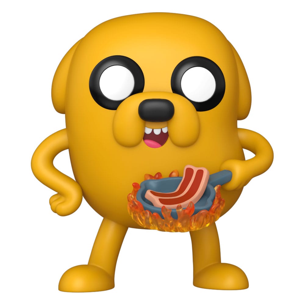 Adventure Time POP! Animation Figur Jake med Baconpannkakor 9 cm Funko