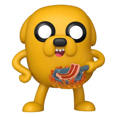 Adventure Time POP! Animation Figur Jake med Baconpannkakor 9 cm Funko