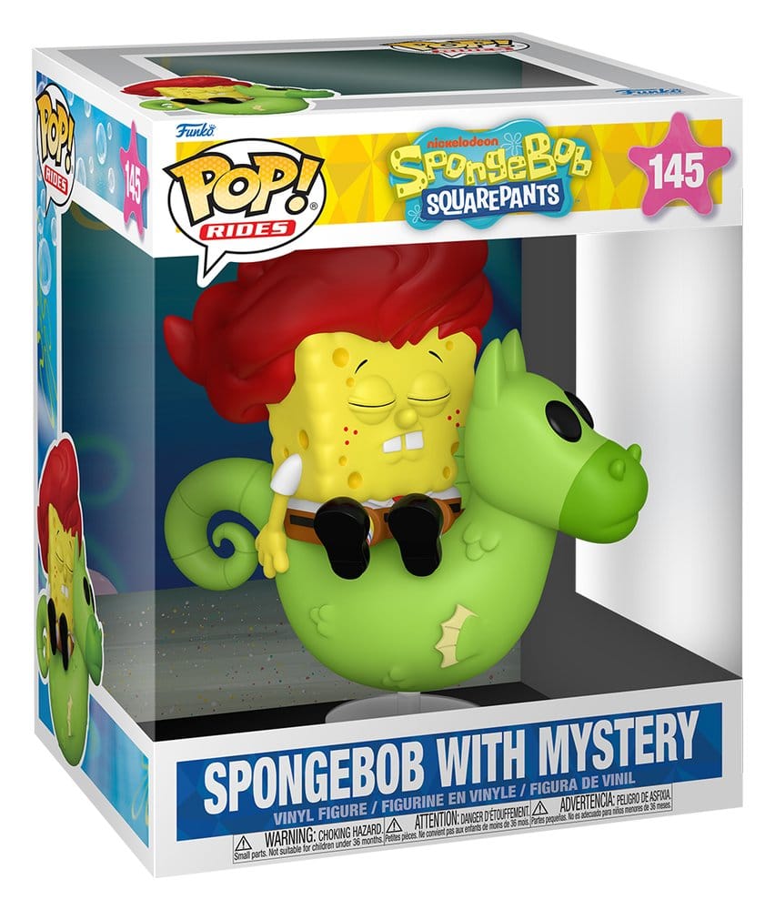 Svampbob POP! Rides Deluxe Figur Svampbob & Mystery 15 cm