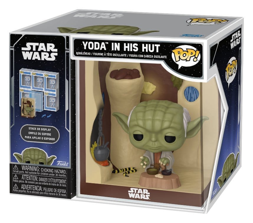 Star Wars POP! Nooks Figur Yoda's Hutt 9 cm