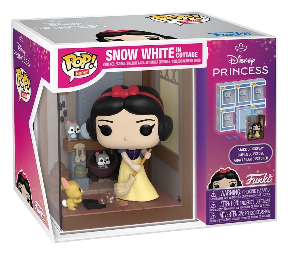 Snow White POP! Nooks Figur Dwarfs House 9 cm