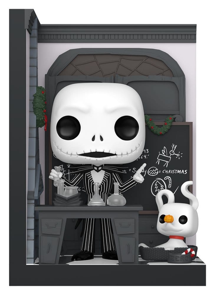 Nightmare Before Christmas POP! Nook Figure Jack Skellington's Room 9 cm