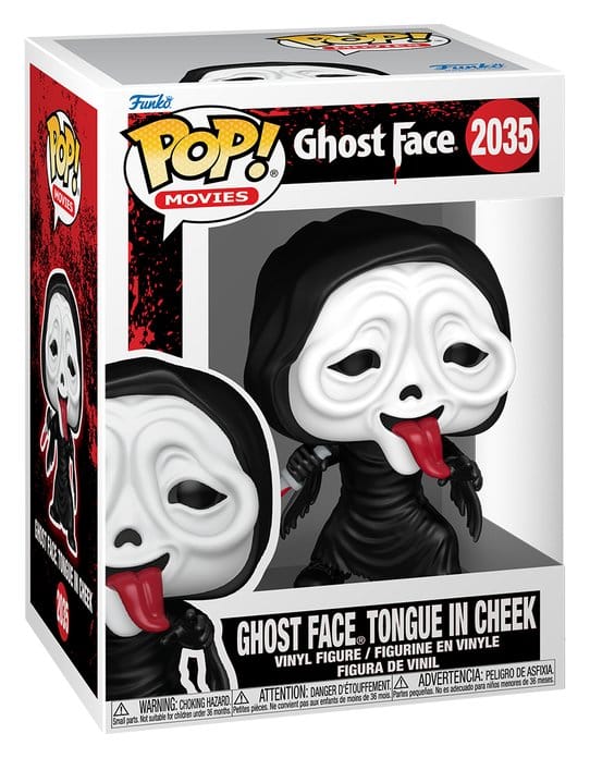 Scream POP! Figur Ghost Face with Tongue 9 cm