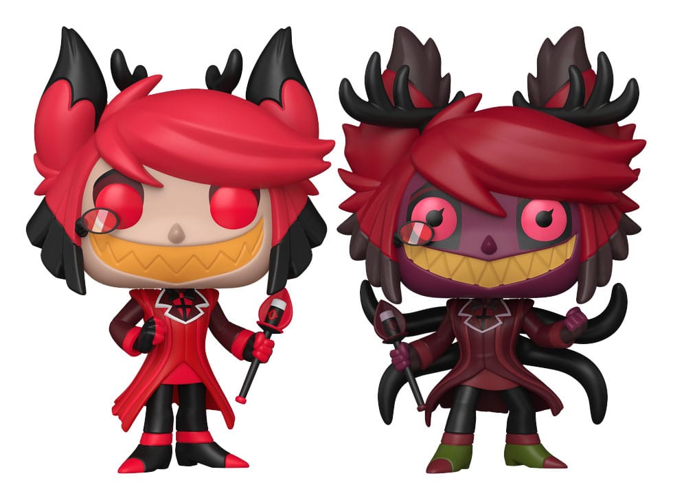 Hazbin Hotel POP! Figurer Alastor w/Chase 9 cm Assortment (6) Funko
