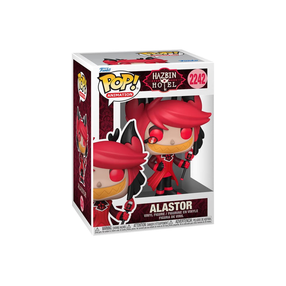 Hazbin Hotel POP! Figurer Alastor w/Chase 9 cm Assortment (6) Funko