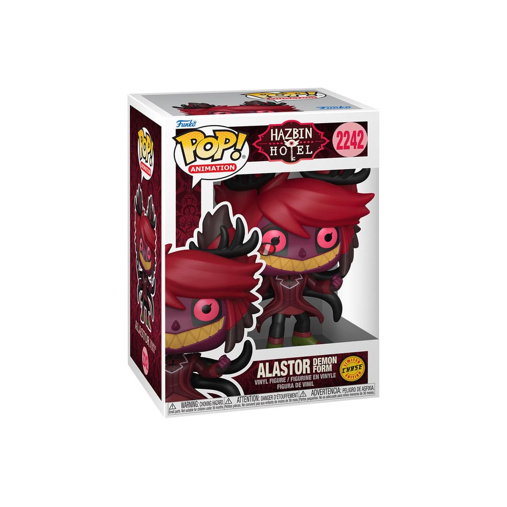 Hazbin Hotel POP! Figurer Alastor w/Chase 9 cm Assortment (6) Funko