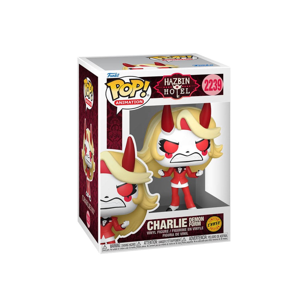 Hazbin Hotel POP! Figurer Charlie med Chase 9 cm Assortiment (6) Funko