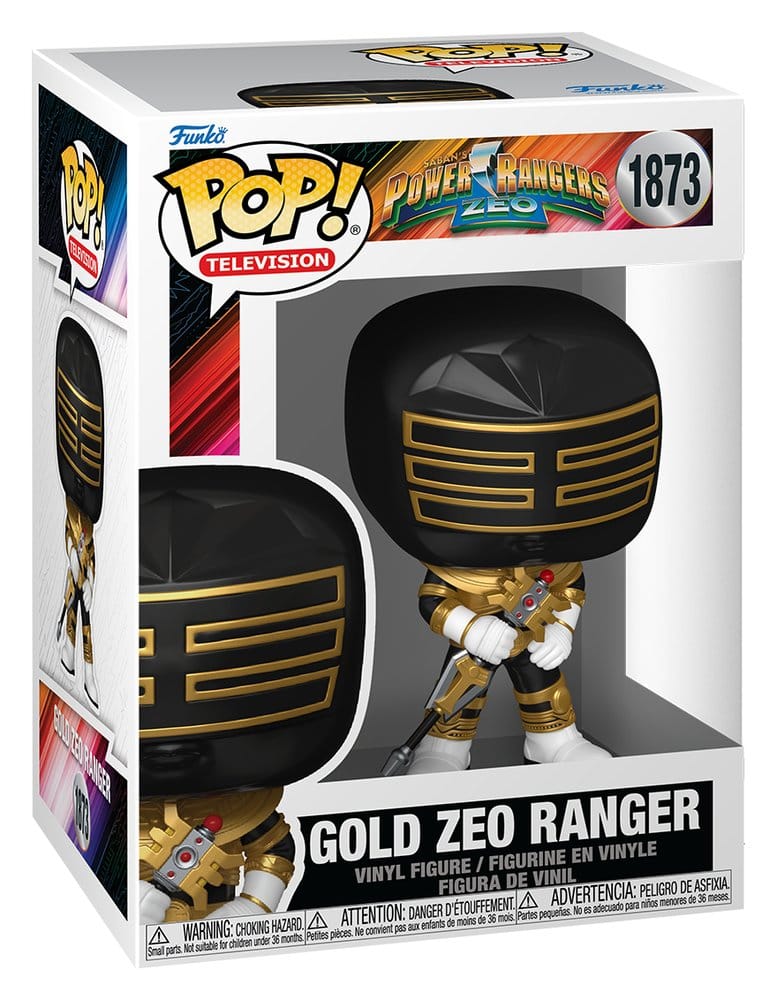 Power Rangers Zeo POP! Movies Figurer Zeo Ranger Gold 9 cm