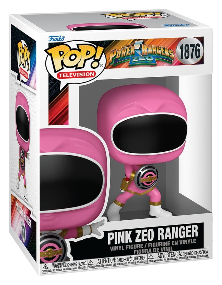 Power Rangers Zeo POP! Movies Figurer Zeo Ranger Pink 9 cm