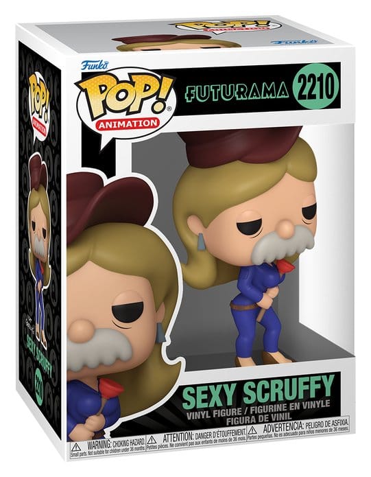 Futurama Pop! Animation Figur Sexy Scruffy 9 cm