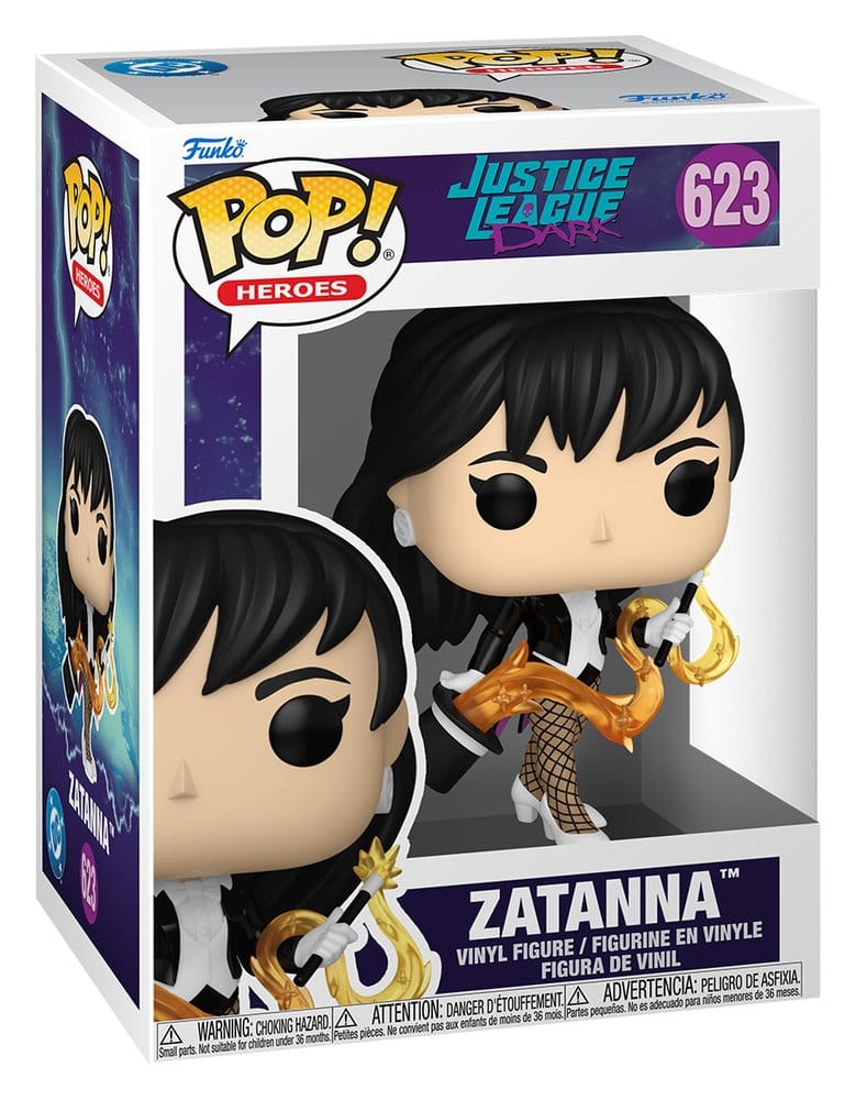 Justice League Dark POP! Heroes Figurer Zatanna 9 cm