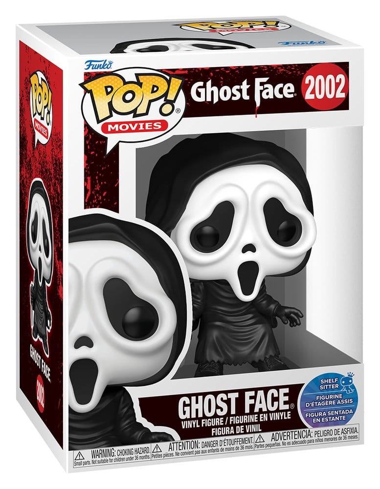 Scream POP! Movies Figur Ghost Face (Sit) 9 cm