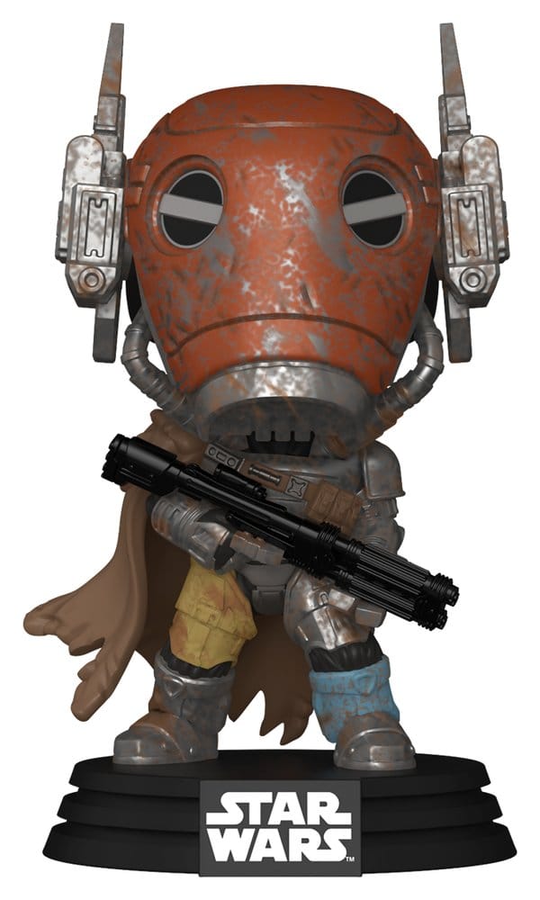 Star Wars: The Mandalorian och Grogu POP! Vinyl bobblehead-figur Legosoldat vaktdroid 9 cm