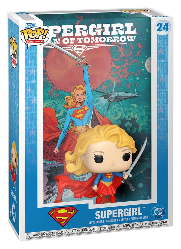 DC Comics POP! Comic Cover Figur Supergirl 9 cm