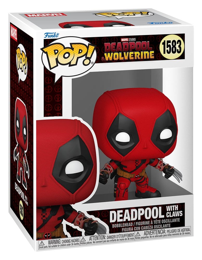 Deadpool & Wolverine POP! Figur Deadpool with Claws 9 cm