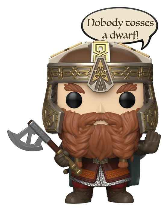 The Lord of the Rings POP! Figur Gimli 9 cm