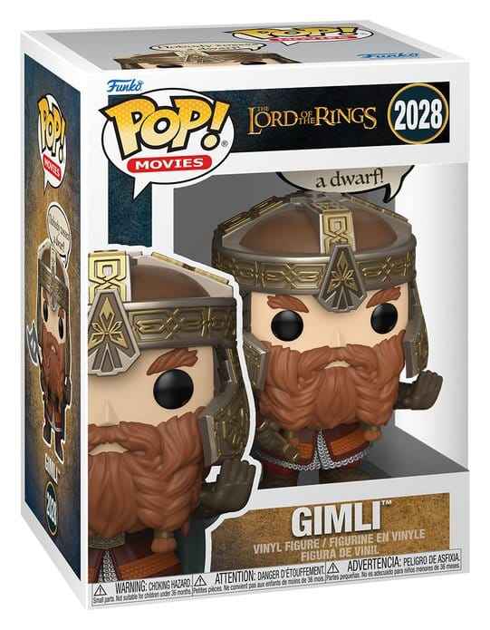 The Lord of the Rings POP! Figur Gimli 9 cm