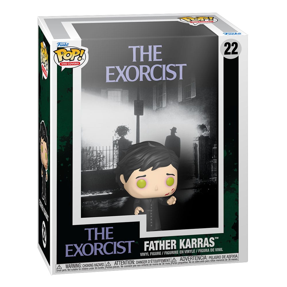 The Exorcist POP! VHS Covers Figur Fader Karras 9 cm Funko