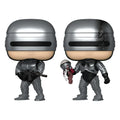 Robocop POP! Movies Figurer Robocop (Metallic) med Chase 9 cm Sortiment (6) Funko