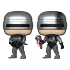 Robocop POP! Movies Figurer Robocop (Metallic) med Chase 9 cm Sortiment (6) Funko