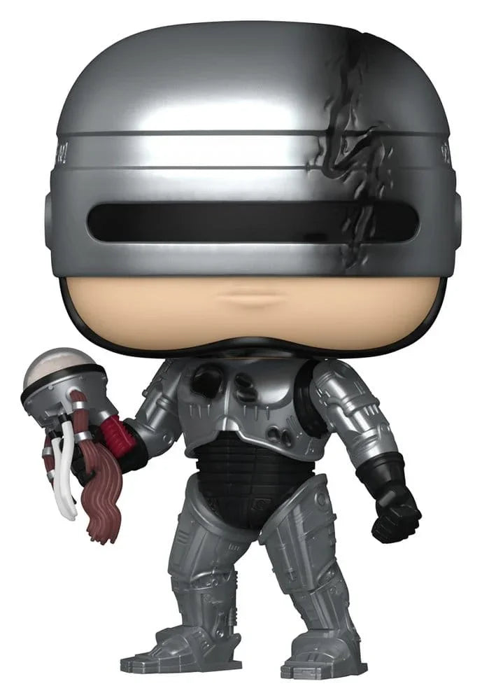 Robocop POP! Movies Figurer Robocop (Metallic) med Chase 9 cm Sortiment (6) Funko