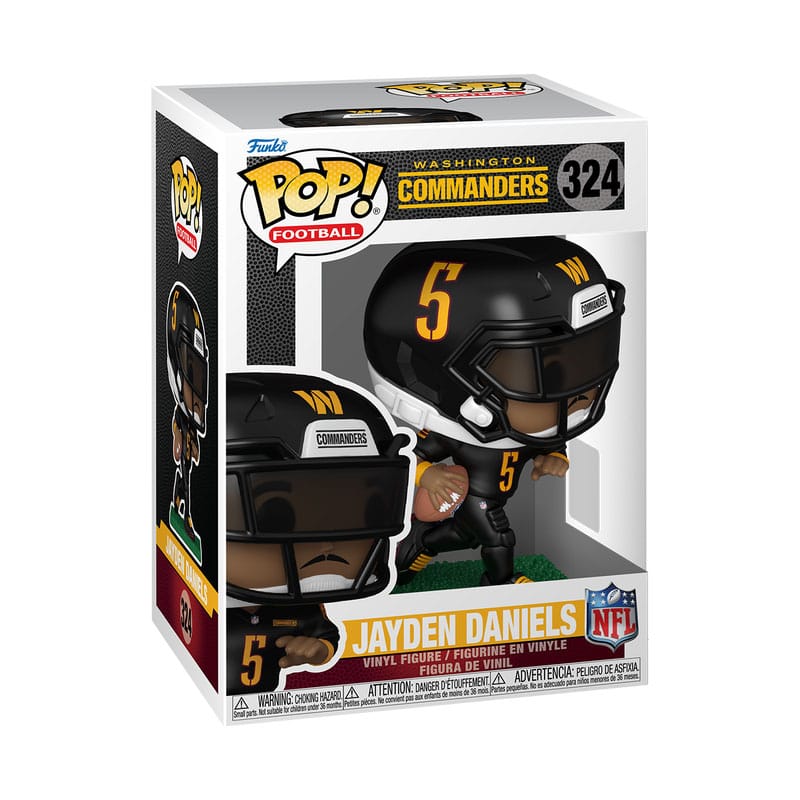 NFL: Legends POP! Sports Figur Commanders - Jayden Daniels 9 cm Funko