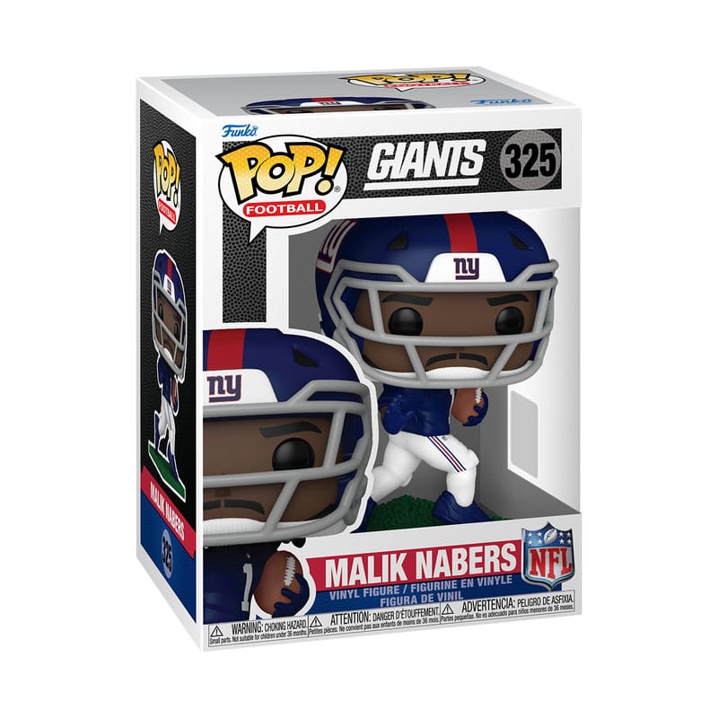 NFL: Legends POP! Sports Figur Giants - Malik Nabers 9 cm Funko