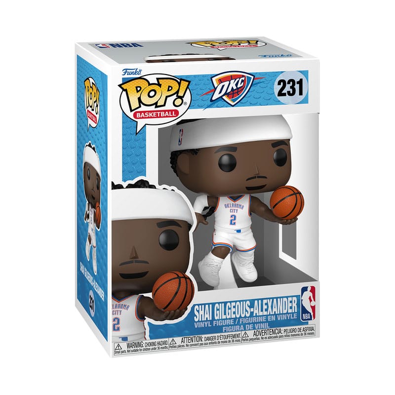 NBA Legends POP! Sports Figur Thunder- SG-A (Home) 9 cm Funko