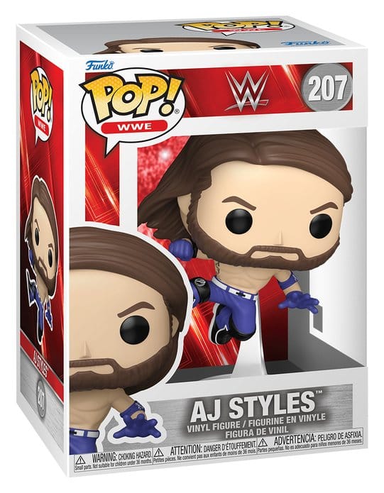 WWE POP! Figur  AJ Styles 9 cm