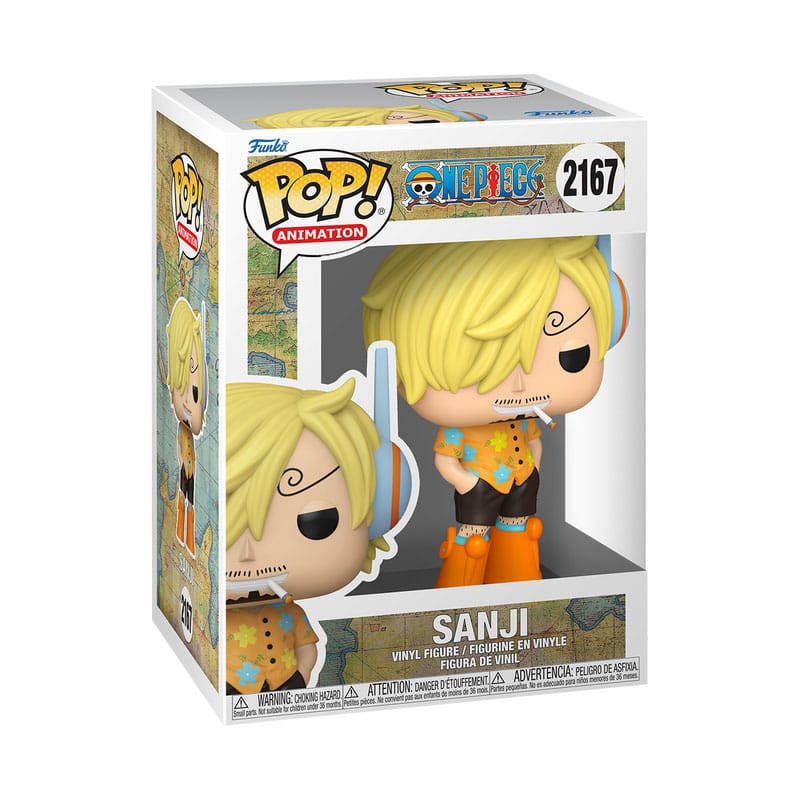 One Piece POP! Vinyl Animation Figur Sanji 9 cm Funko