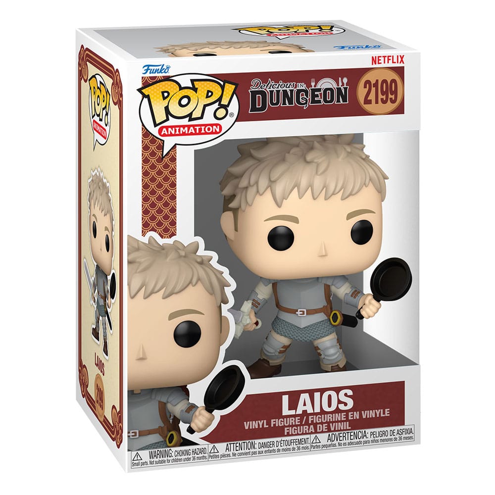 Delicious in Dungeon POP! Animation Figurer Laios med Chase 9 cm Assortiment (6) Funko