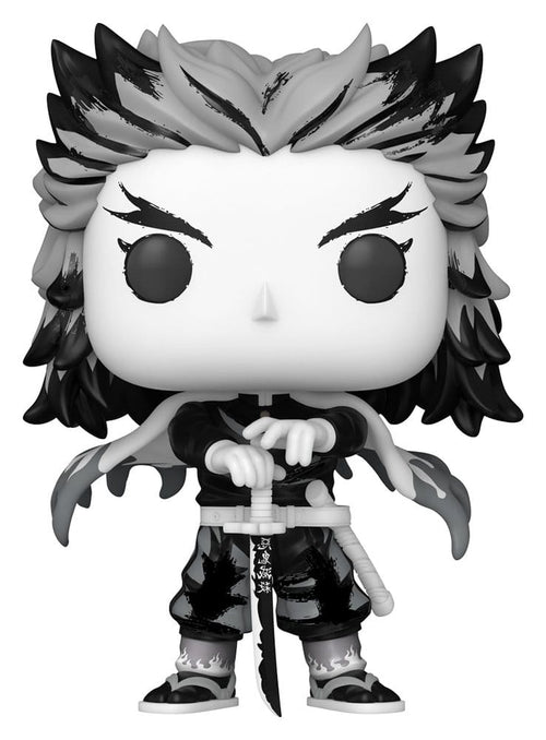 Demon Slayer: Kimetsu no Yaiba POP! Animation Figurer Rengoku(Sumi-Ink) 9 cm Funko