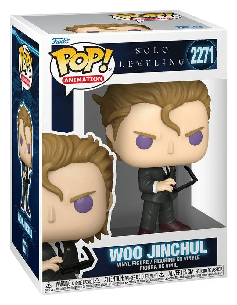 Solo Leveling POP! Animation Figur Woo Jinchul 9 cm