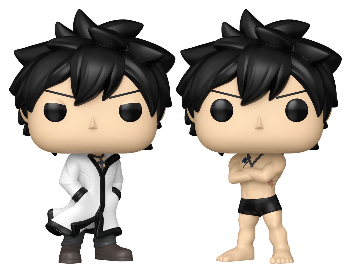 Fairy Tail 100 Year Quest POP! Animation-figurer Gray med Chase 9 cm, Sortiment (6)