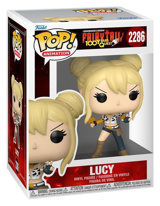 Fairy Tail-100 Years Quest POP! Animation Figur Lucy 9 cm