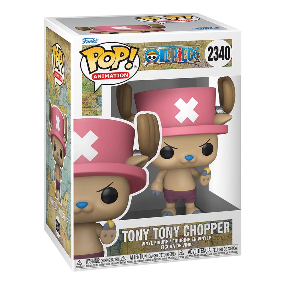One Piece POP! Animation Figurer Chopper w/Chase 9 cm Assortment (6)