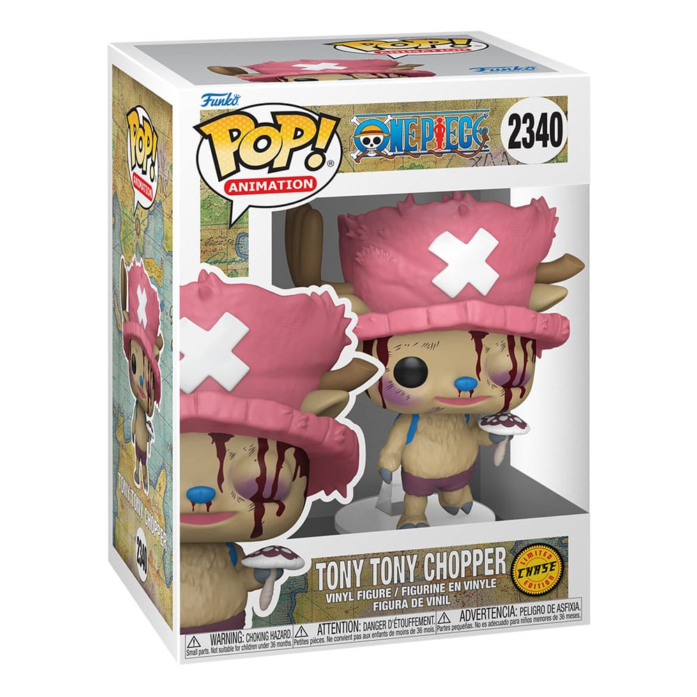 One Piece POP! Animation Figurer Chopper med Chase 9 cm Sortiment (6)