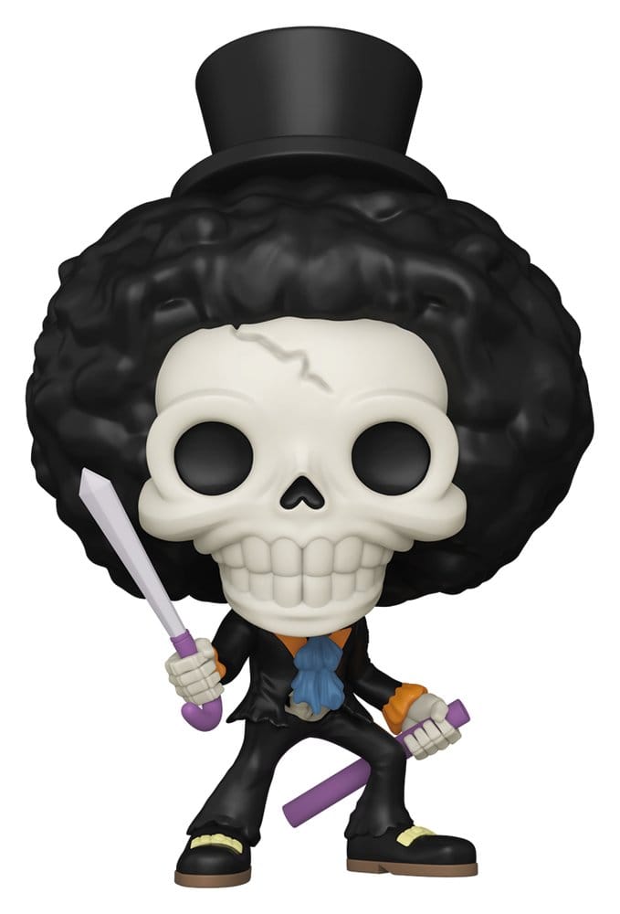 One Piece POP! Animation Figur Brook (Refresh) 9 cm