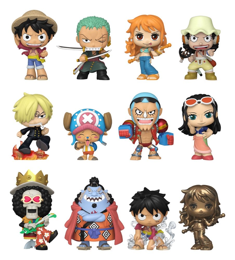 One Piece Mini Figurer PDQ 5 cm Display (12)
