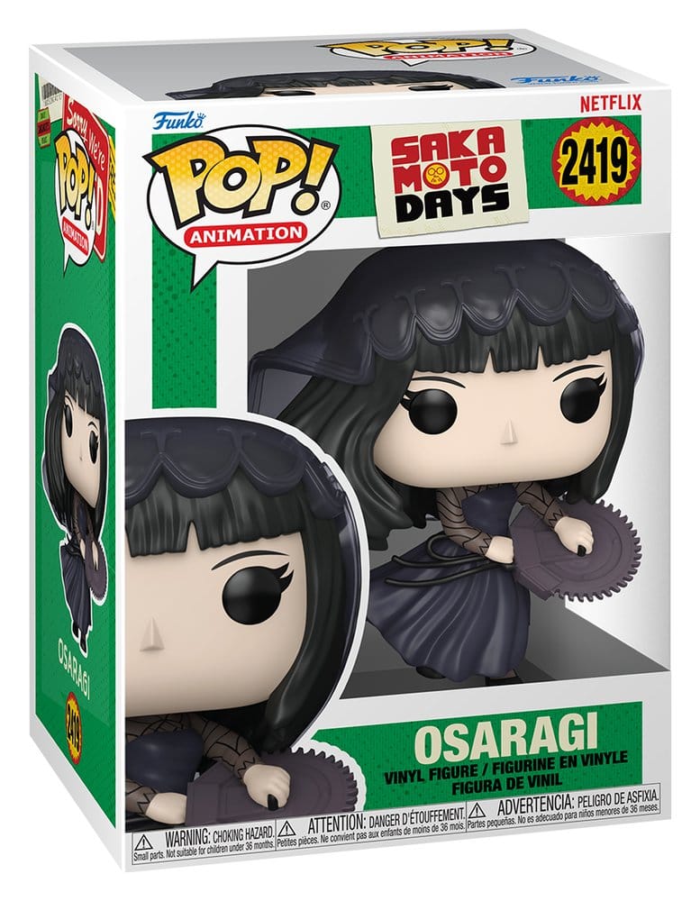 Sakamoto Days POP! Animation Figur Osaragi with Chase 9 cm