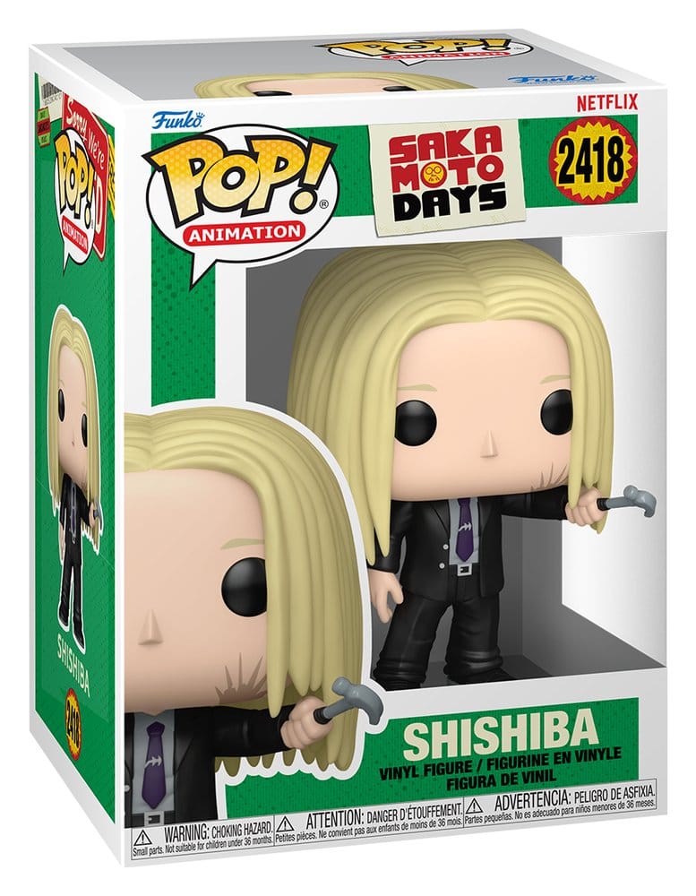 Sakamoto Days POP! Animation Figur Shishiba 9 cm