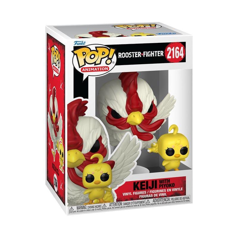 Rooster Fighter POP!&Buddy Figur Keiji & Piyoko 9 cm Funko