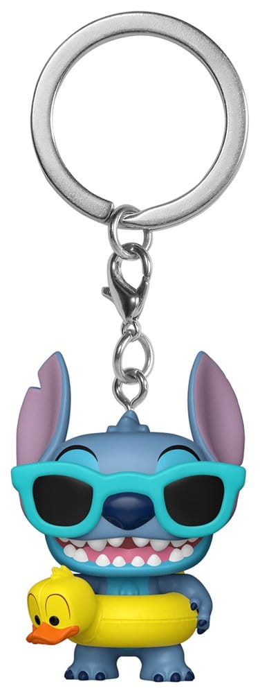 Lilo&Stitch POP! Vinyl Nyckelrings 4 cm Tuber Stitch Display (12)