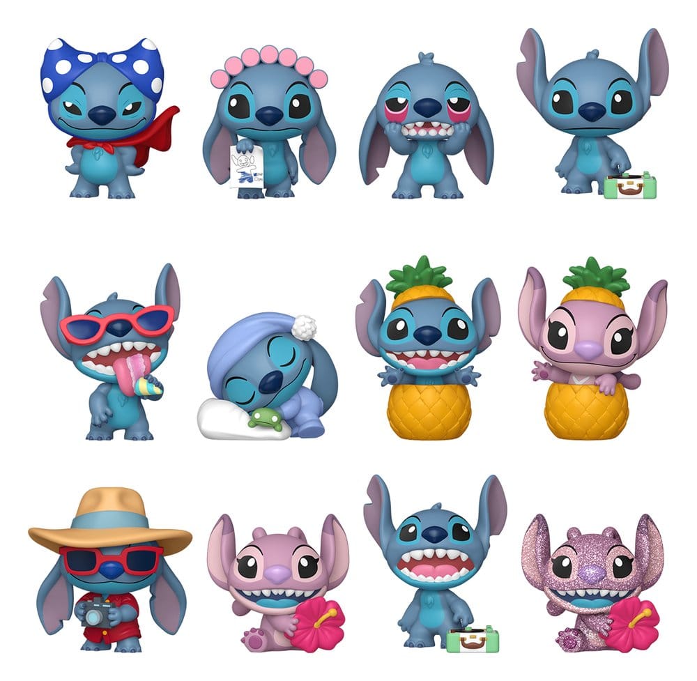 Lilo & Stitch Mini Figurer PDQ 5 cm Display (12)