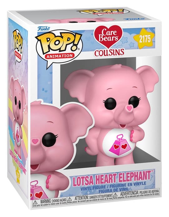 Care Bears POP! Animation Figur Lotsa Heart Elephant 9 cm Funko