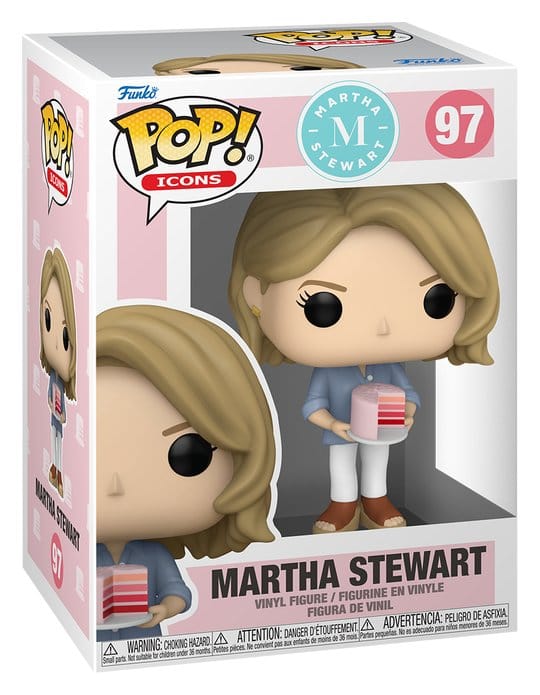 Martha Stewart POP! Icons Figur Martha Stewart (with Cake) 9 cm