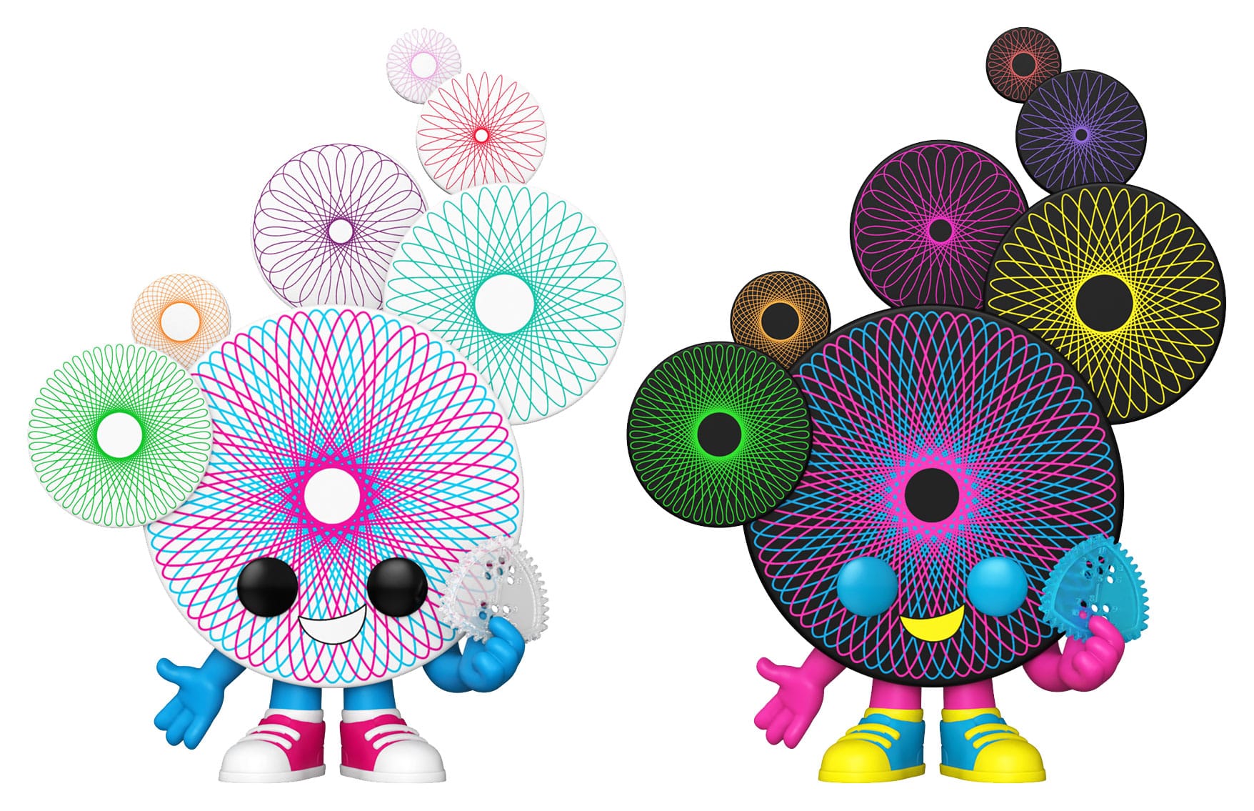 Spirograph POP! Game Figures Spirograph with Chase 9 cm Assortment (6)