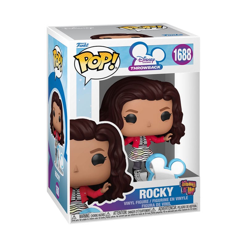 Disney Channel Retro POP! Figur SIU - Rocky w/Disney Icon 9 cm Funko