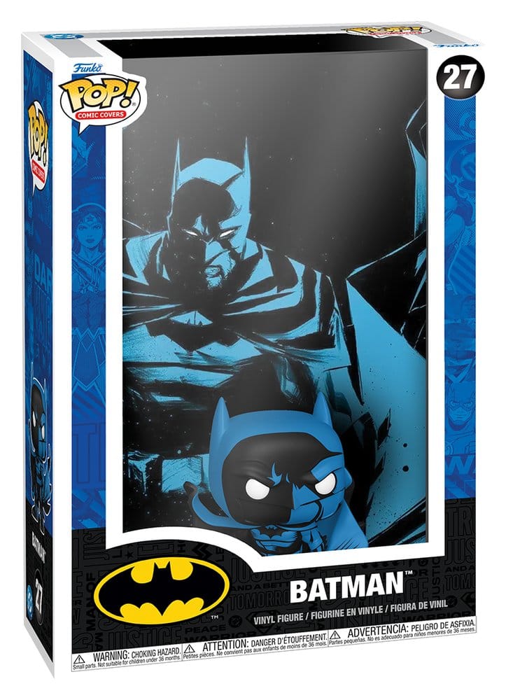 DC Comics POP! Comic Covers Figur Batman Black & Blue 9 cm