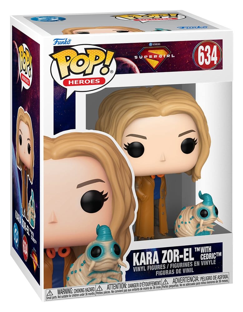 Supergirl (2026) POP! Figur Kara Zor-El With Cedric 9 cm